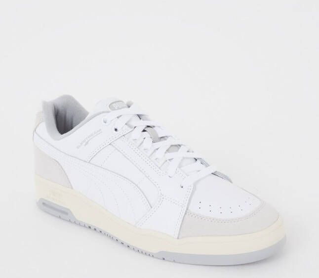 Puma Slipstream lo retro sneaker van leer met su&#xE8, de details