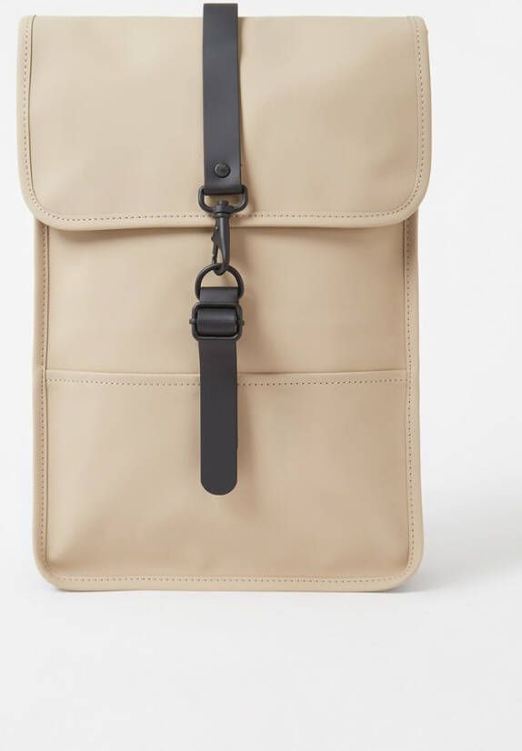 Rains Mini rugzak met 15 inch laptopvak en waterafstotende coating