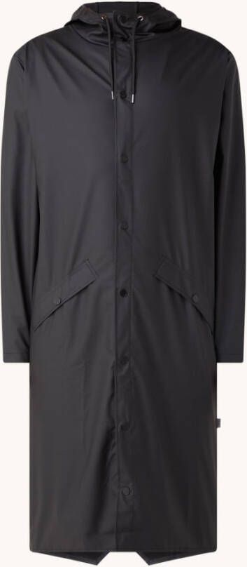 Rains Regenjas met klepzakken en capuchon