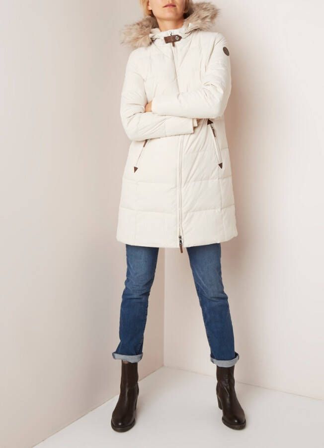 Ralph Lauren Donsjas met capuchon en teddyvoering