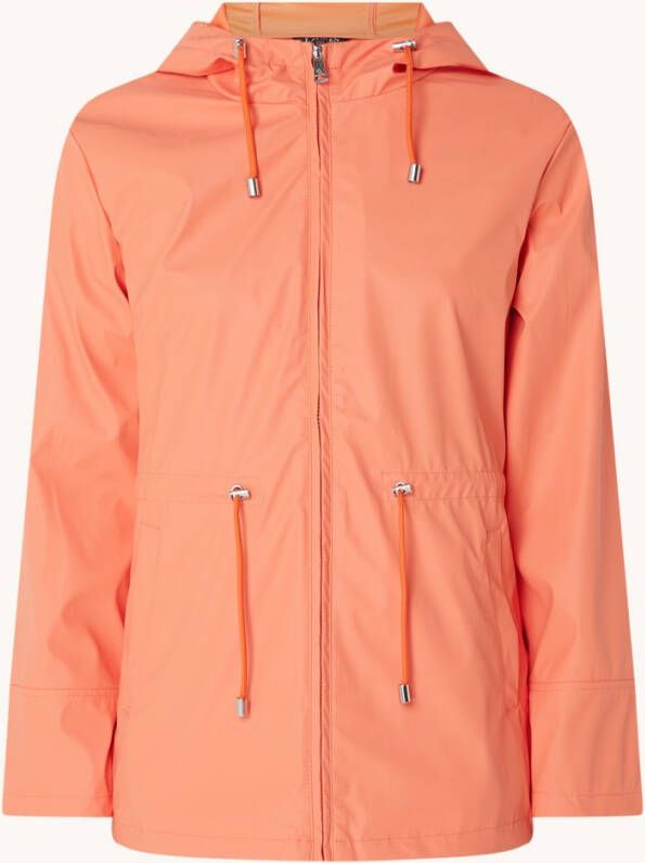 Ralph Lauren Regenjas met capuchon en steekzakken