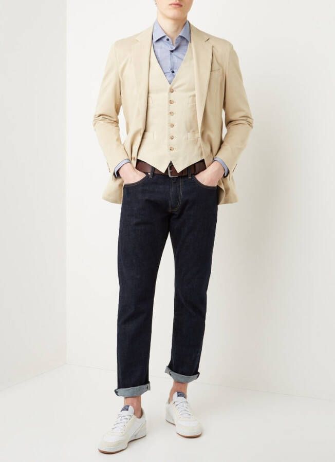 Ralph Lauren Slim fit colbert met klepzakken