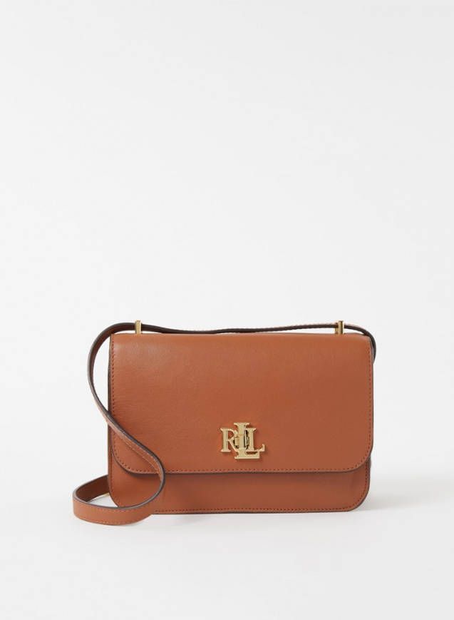 Ralph Lauren Sophee schoudertas van leer