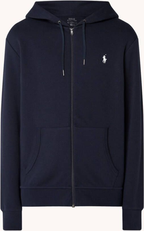 Polo Ralph Lauren Sweater SWEATSHIRT A CAPUCHE ZIPPE EN JOGGING DOUBLE KNIT TECH LOGO PONY