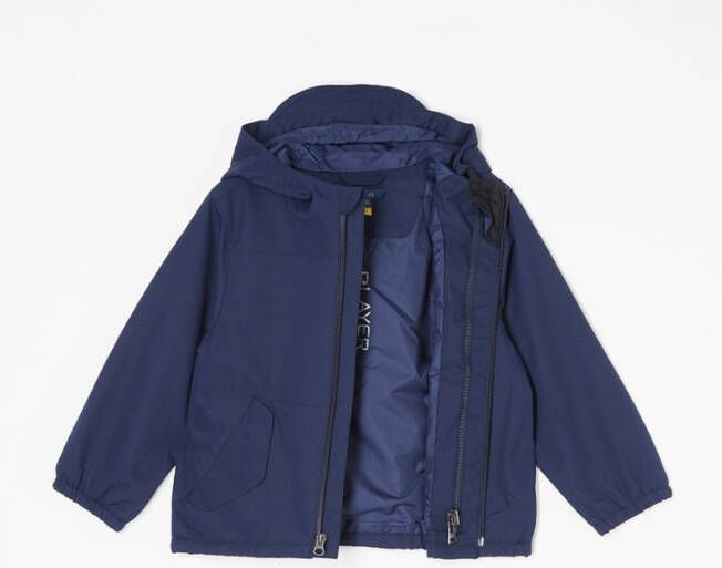 Ralph Lauren Windbreaker met logoborduring en capuchon