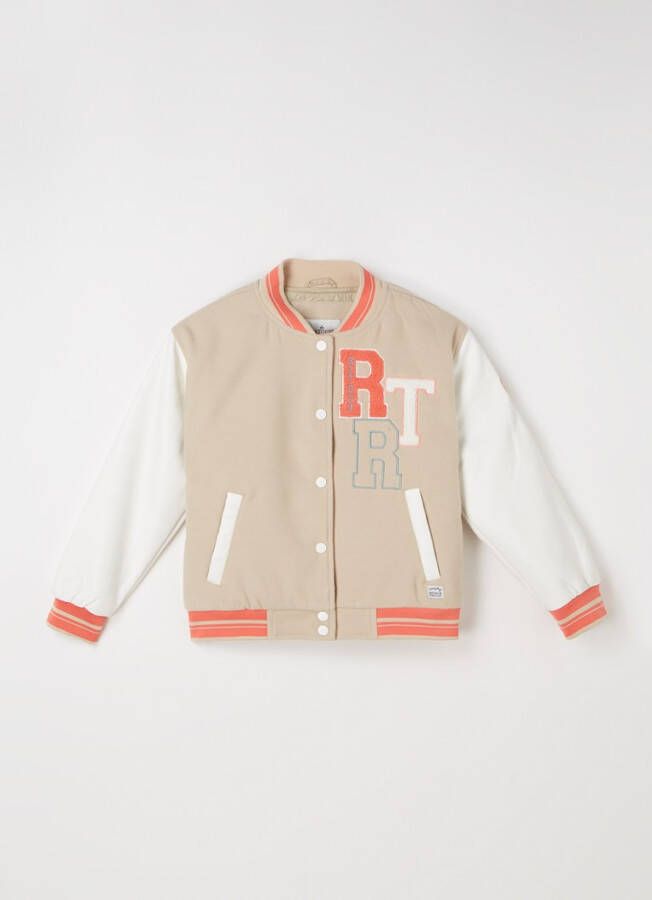 Retour Jeans Coco baseball jack van imitatieleer