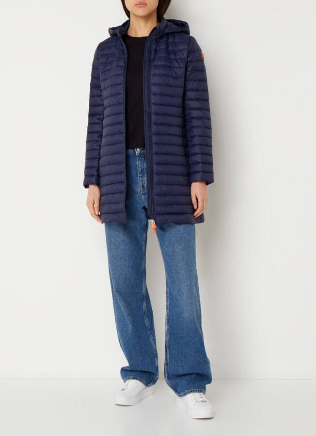 Save the Duck Bryanna gewatteerde jas met afritsbare capuchon