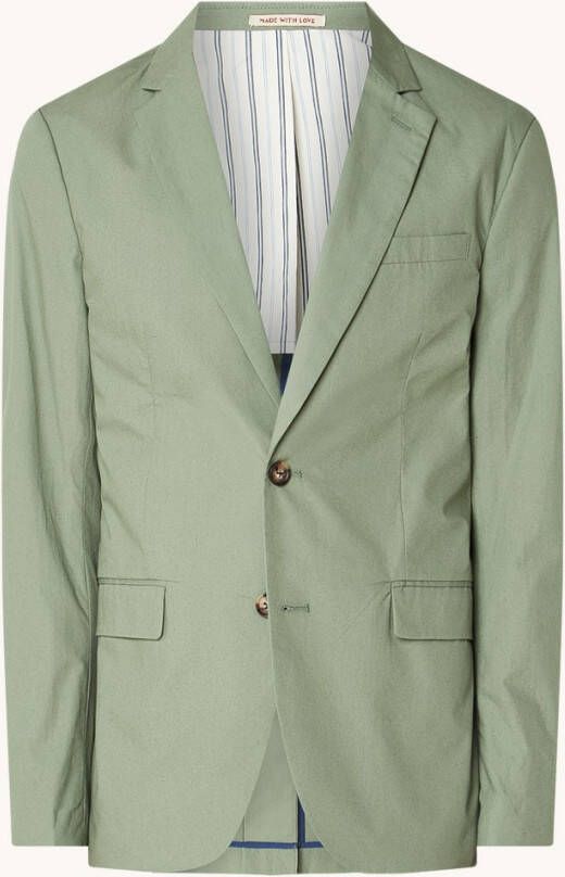Scotch & Soda Single breasted poplin blazer