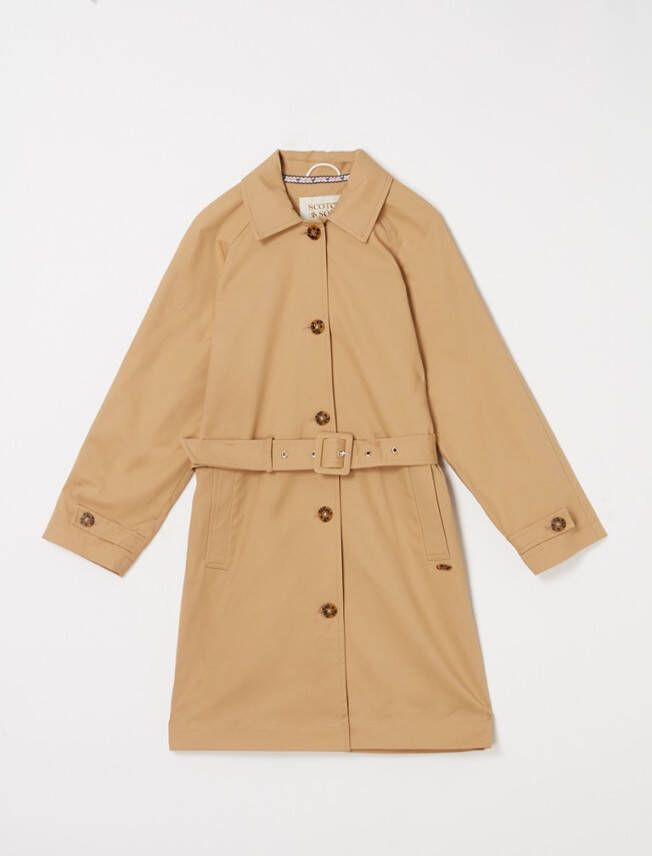 Scotch & Soda Trenchcoat met riempje