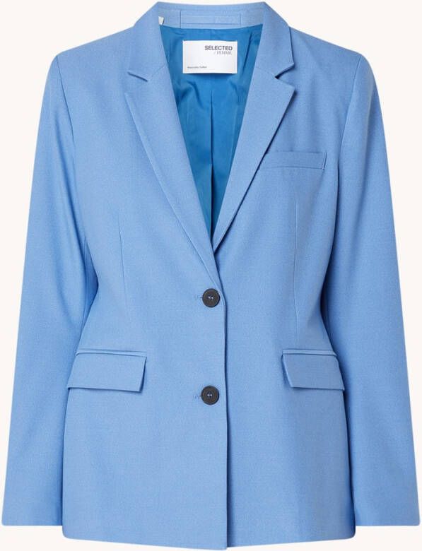 Selected Femme Feliana blazer met klepzakken