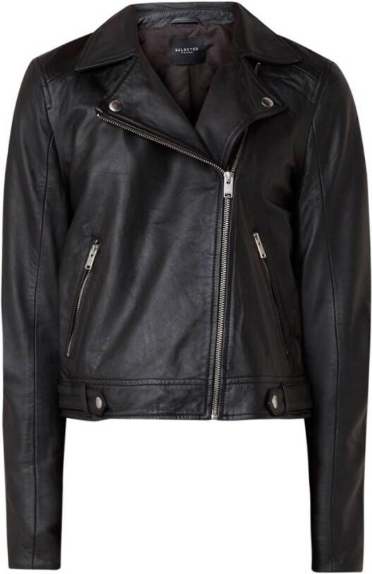 Selected Femme 16071712 Slfkatie Leather Jacket