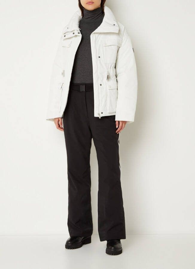 Sweaty Betty Alps ski jack met donsvulling en afneembare teddykraag