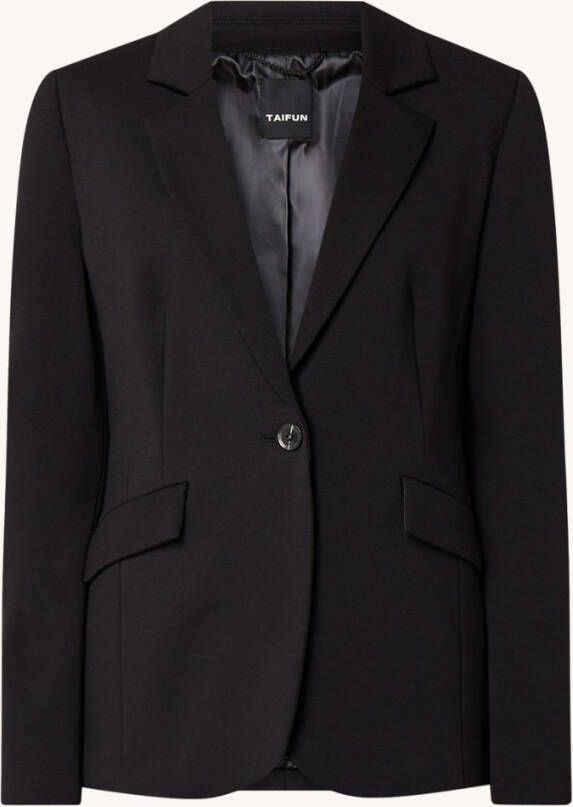 Taifun Blazer met klepzakken en schoudervulling