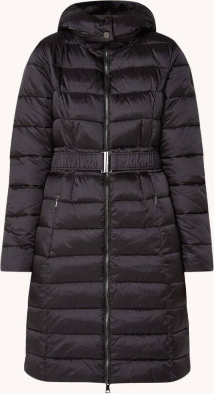 Ted Baker Alicee longline puffer jas met afneembare capuchon