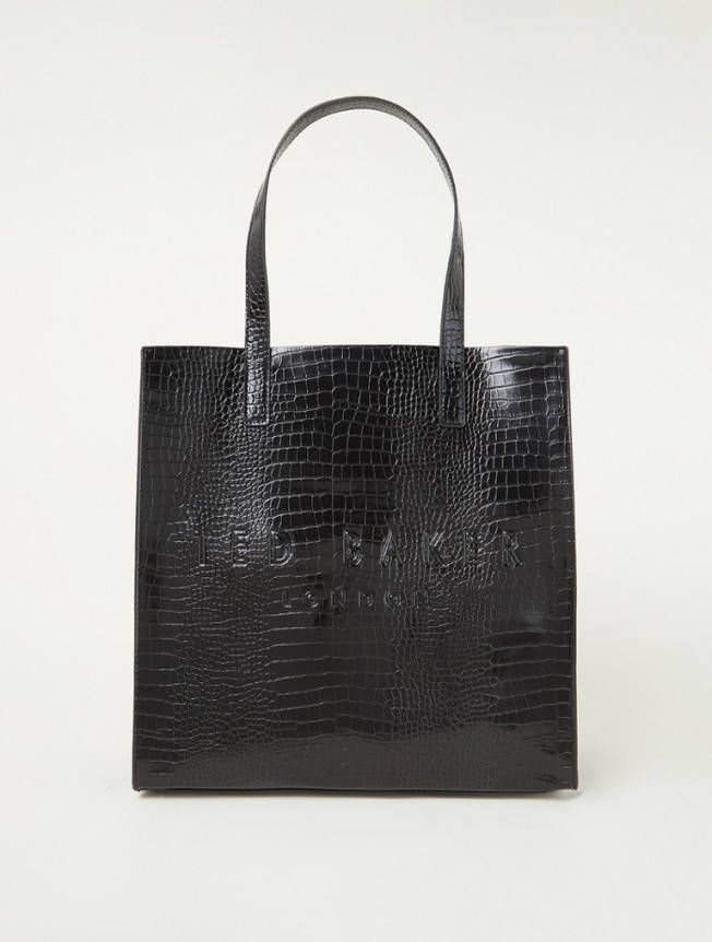 Ted Baker Croccon shopper met crocostructuur