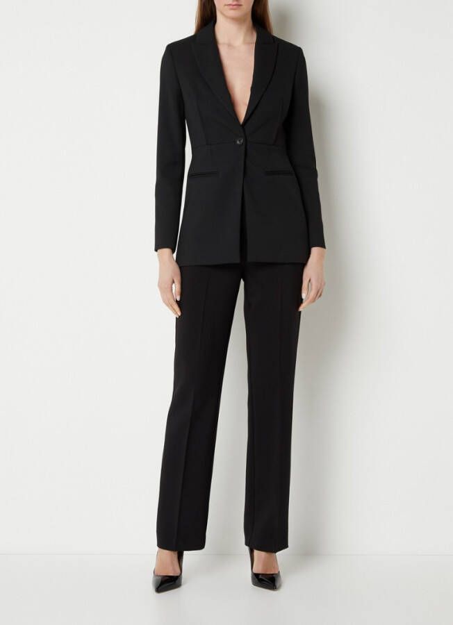 Ted Baker Fritta longline blazer met paspelzakken