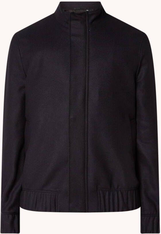 Ted Baker Gallan bomberjack in wolblend met steekzakken