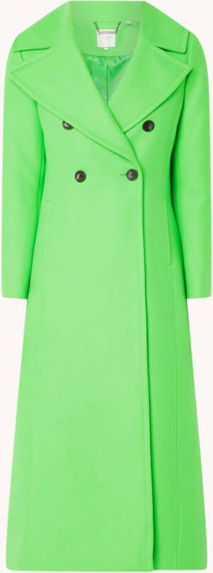 Ted Baker Marlei mantel in wolblend met steekzakken