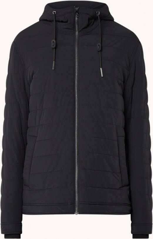 Ted Baker Ovarn gewatteerde jas met steekzakken en capuchon