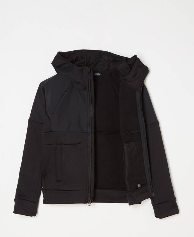 The North Face Vest met capuchon en logoprint