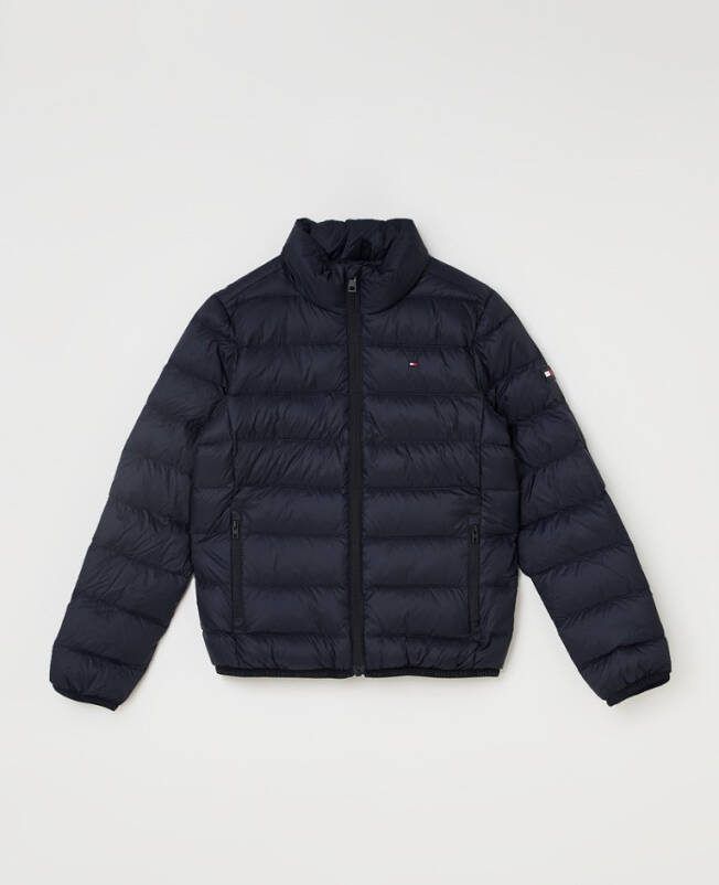 Tommy Hilfiger Essential lichtgewicht gewatteerd jack met donsvulling