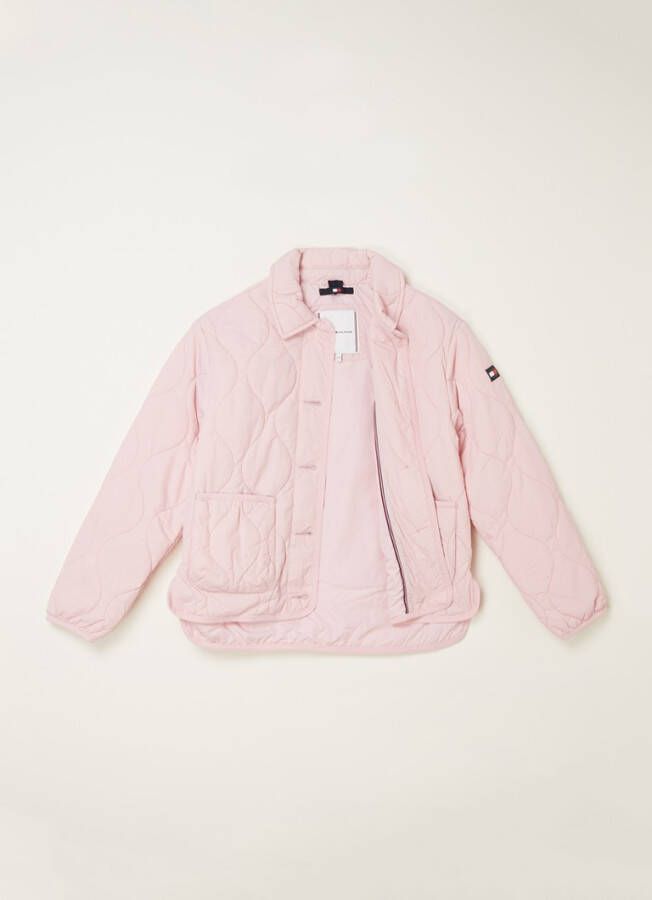 Tommy Hilfiger Gewatteerde jack met quilt patroon