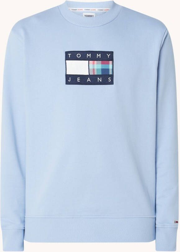 Tommy Jeans Mannen & Kleding Sweatshirts Blue Ss23 , Blauw, Heren