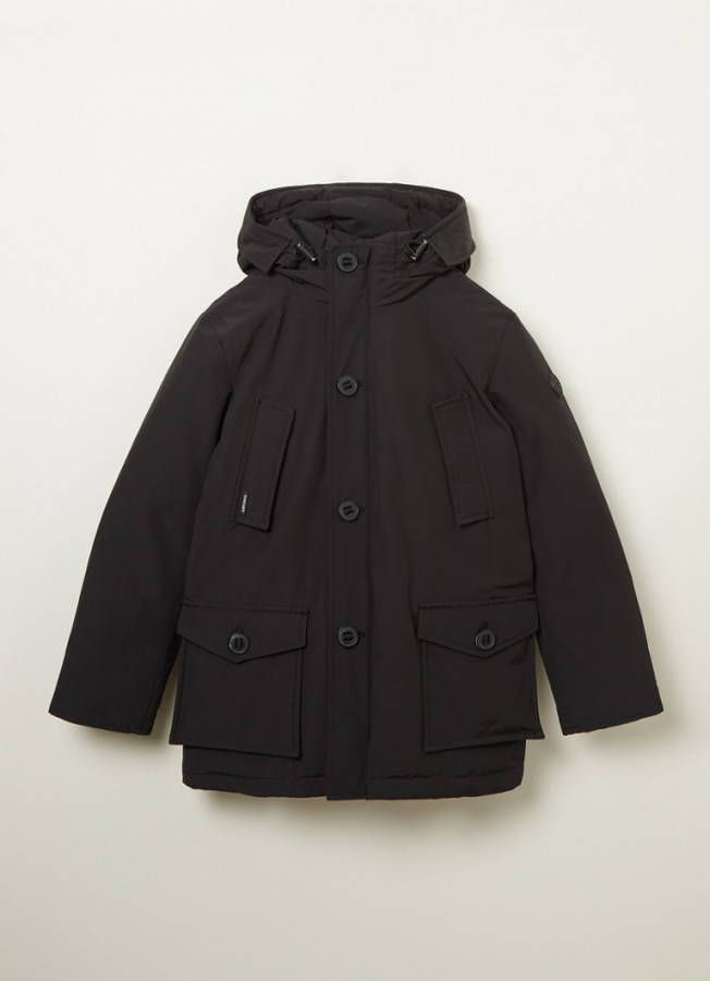 Airforce Gewatteerde parka met capuchon