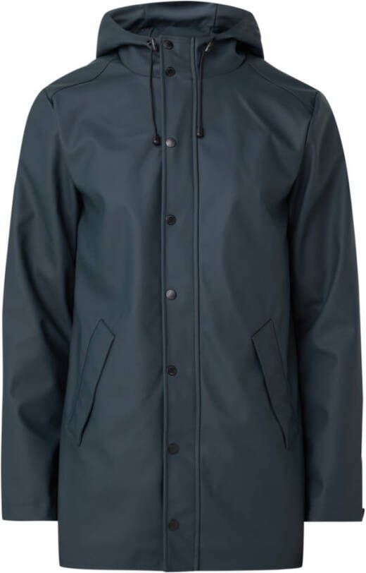 America Today Jace regenjas met capuchon en steekzakken