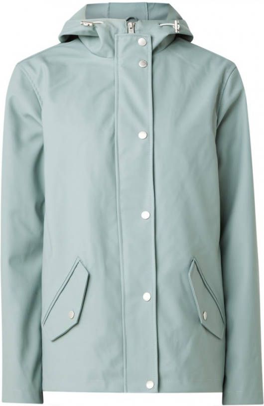 America Today Dames Korte Regenjas Dames Groen