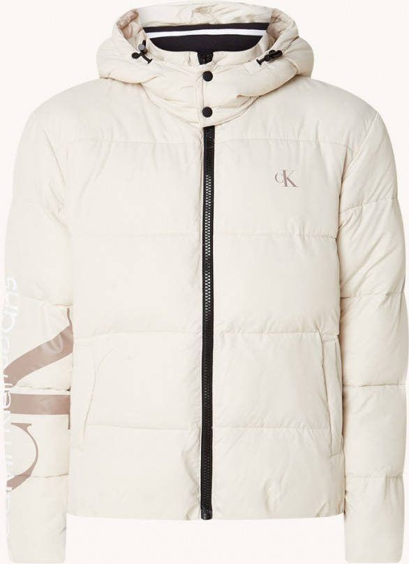 Calvin klein Jeans J30J319057 Jacket men Eggshell Jeans, Beige, Heren