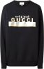 Gucci Sweater met metallic logoprint online kopen