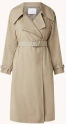 Mango Botella trenchcoat met ceintuur en steekzakken