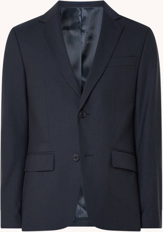 Mango Breda slim fit colbert in wolblend met klepzakken
