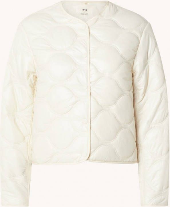 Mango Carrot gewatteerd jack met quilt patroon