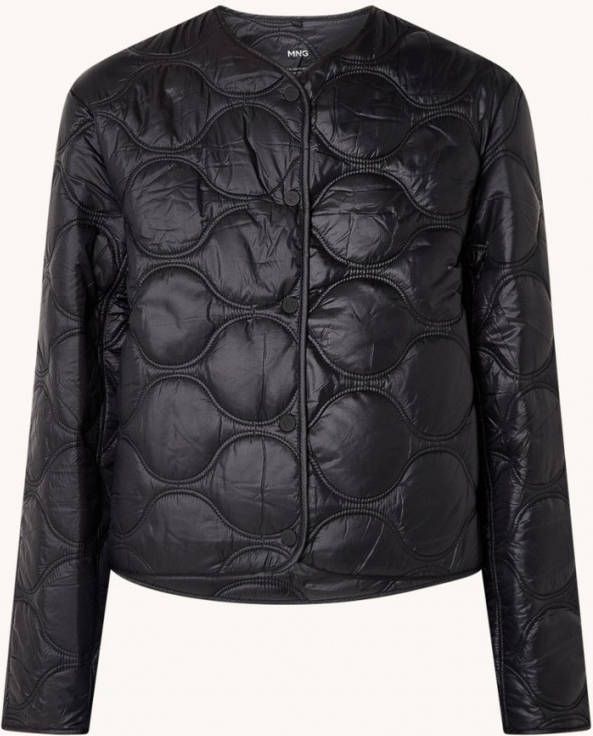 Mango Carrot gewatteerd jack met quilt patroon