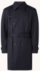 Mango Tango trenchcoat met steekzakken en ceintuur