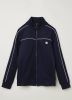 NIK&NIK sportief vest Murry met contrastbies donkerblauw online kopen