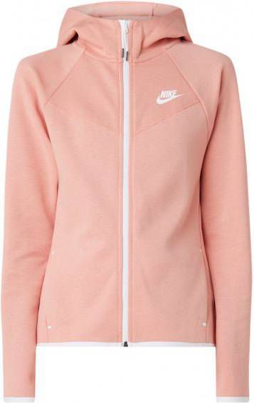 nike tech essential colour block full zip hoodie junior