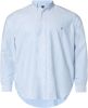 POLO Ralph Lauren Big & Tall +size slim fit overhemd Plus Size lichtblauw online kopen