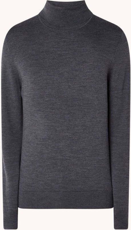 sandro Fijngebreide coltrui van wol