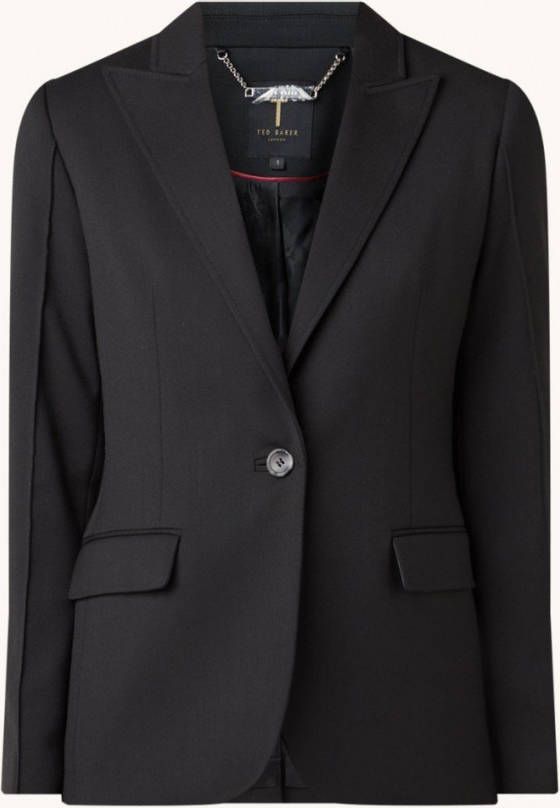 Ted Baker Popiey blazer met klepzakken en schoudervulling