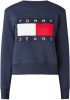 Tommy Hilfiger Sweater met crewneck en merkapplicatie online kopen