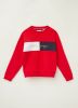 Tommy Hilfiger ! Meisjes Sweater Maat 140 Rood Katoen/polyester/elasthan online kopen