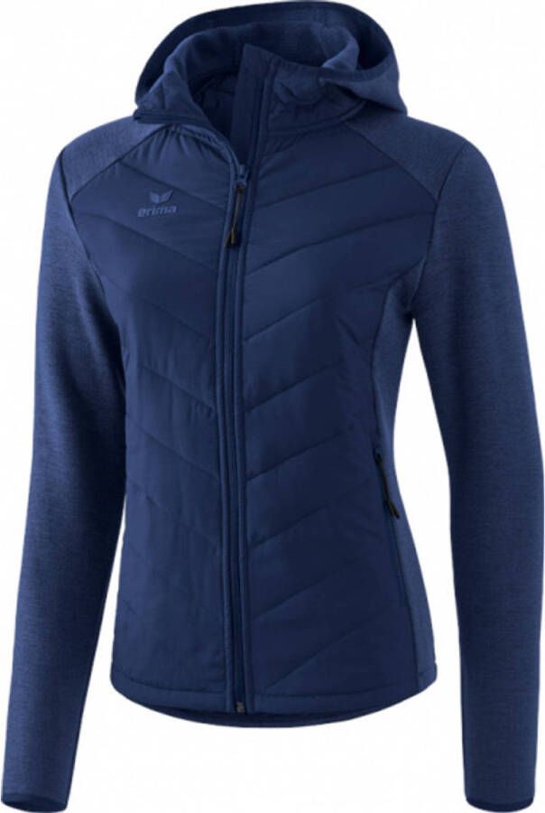 Erima Gewatteerde Jack Dames Polyester/elastaan Donkerblauw Mt 40