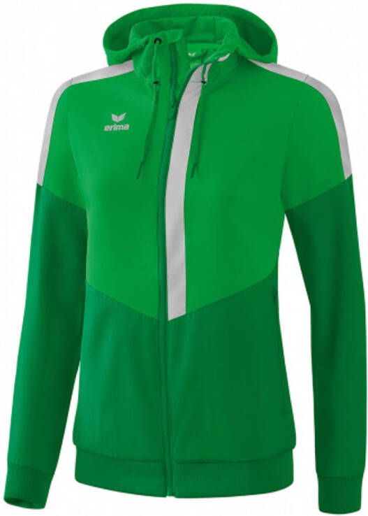 Erima Sportjack Squad Tracktop Dames Polyester Groen