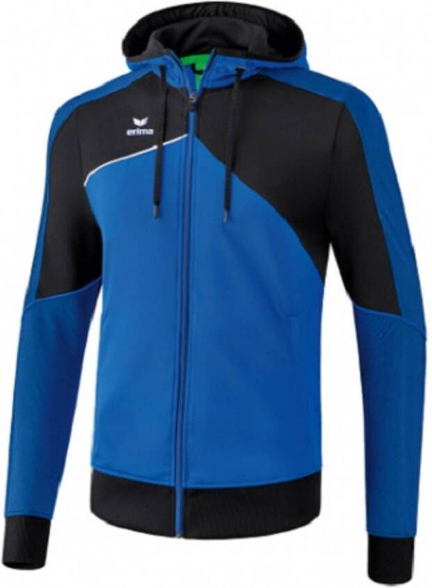 Erima Trainingsjack Junior Katoen Zwart/blauw