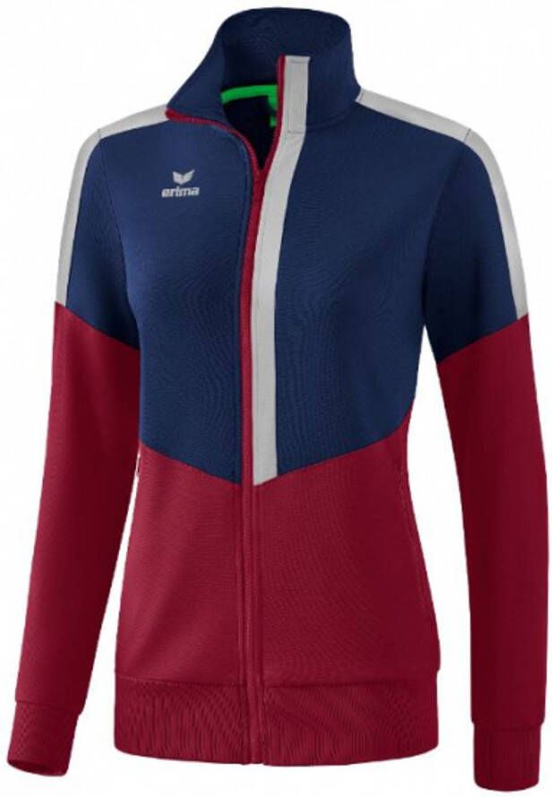 Erima Trainingsjack Squad Dames Polyester Rood/blauw
