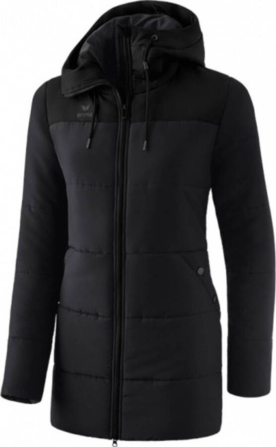 Erima Winterjack Squad Dames Polyester Zwart
