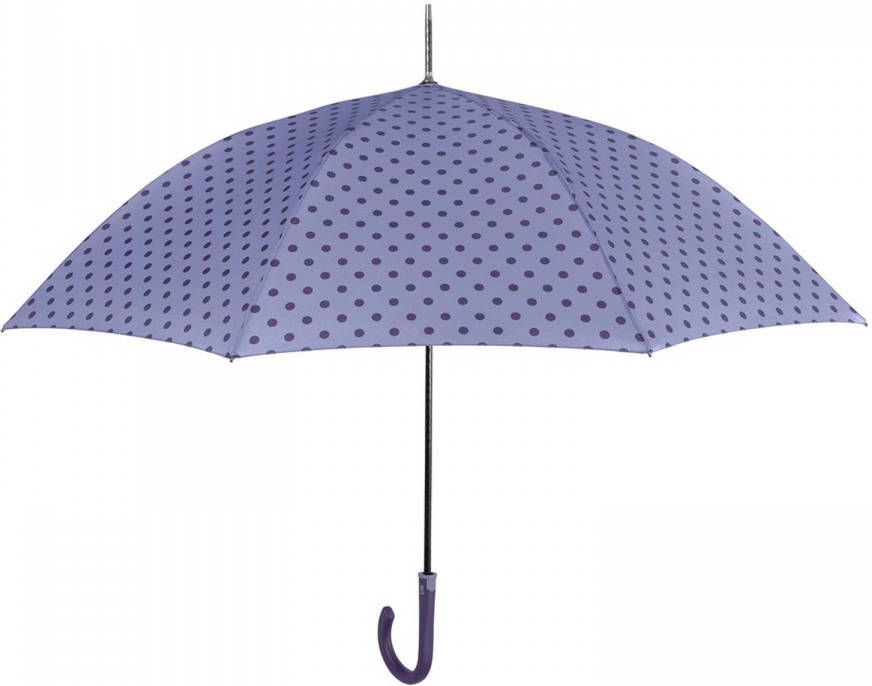 Merkloos Perletti Paraplu Automatisch Dames 112 Cm Microvezel Paars online kopen
